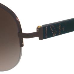 Diane Von Furstenberg Womens DVF804S Aviator Sunglasses