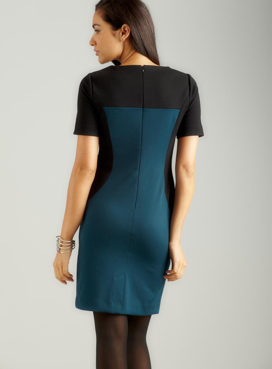 Premise Ponte Colorblocked Dress