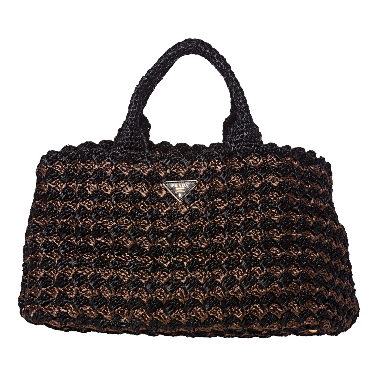 Prada Bi color Raffia Tote Bag   14518315   Shopping