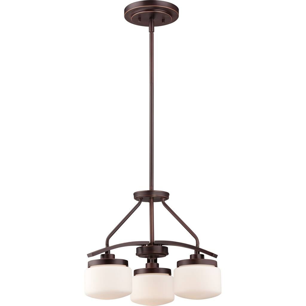 Nuvo Austin 3-light Russet Bronze Pendant