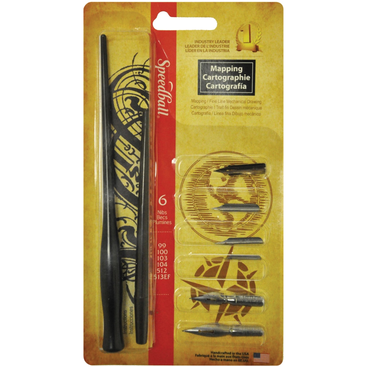 Speedball Mapping Pen Set