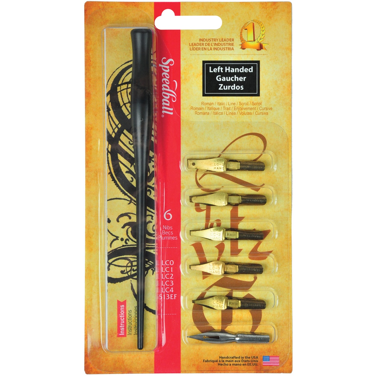 Speedball Left Handed Pen Set