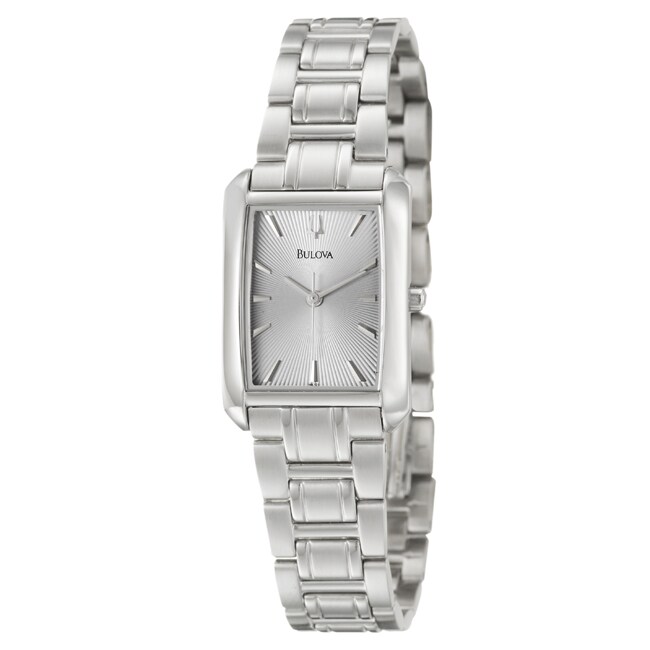 Bulova Womens Stainless Steel Bracelet Watch