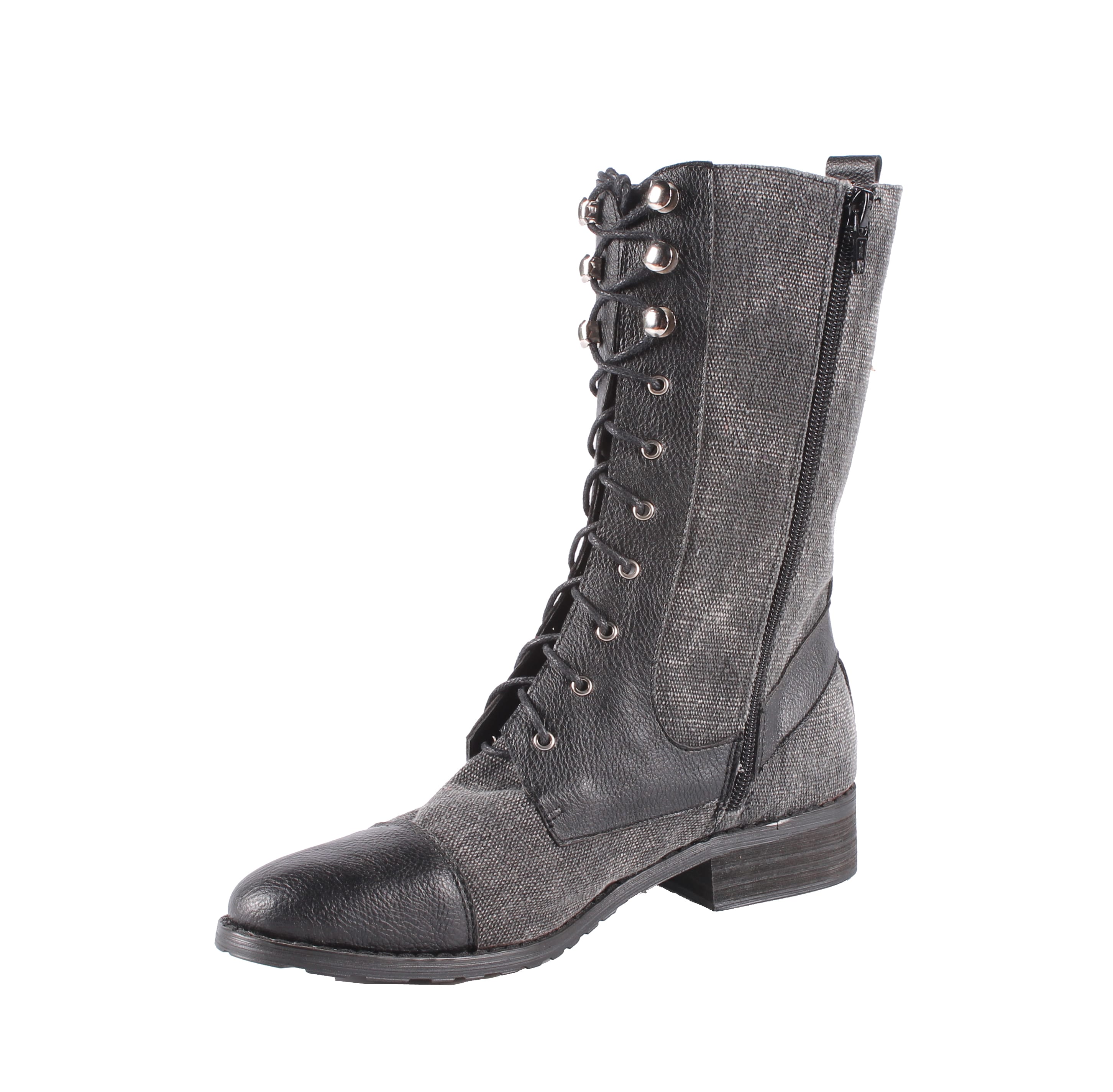 Beston Womens El 49 Lace up Combat Boots Today $47.99