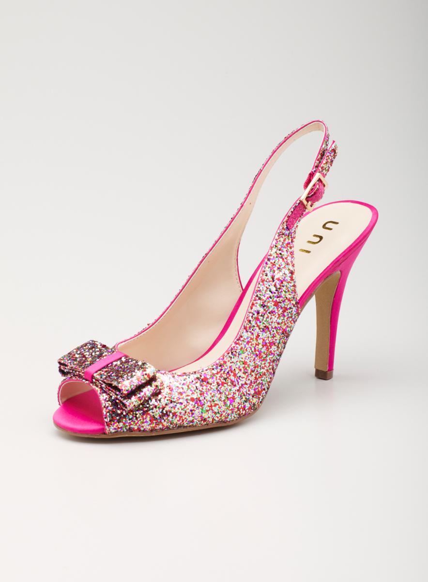 Unisa High Heeled Evening Glitter Pump