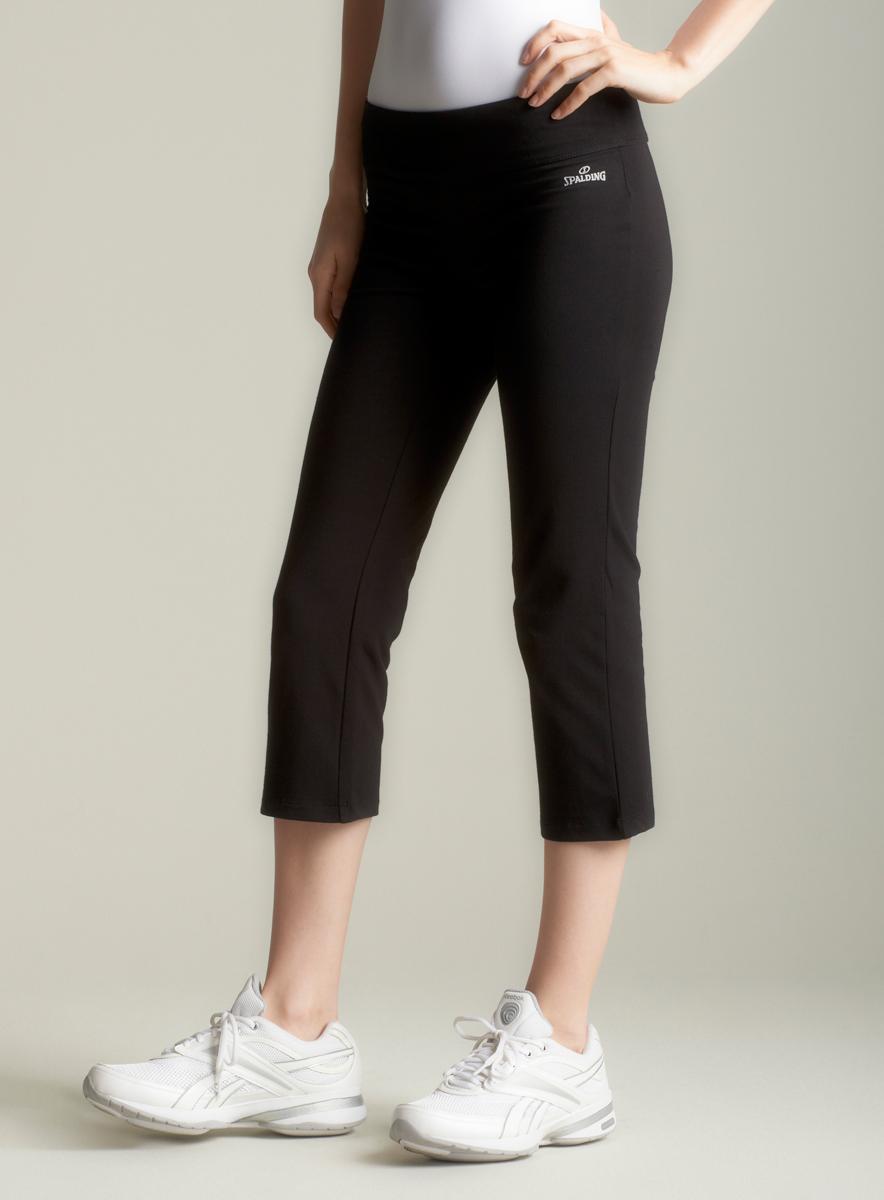 spalding yoga capris