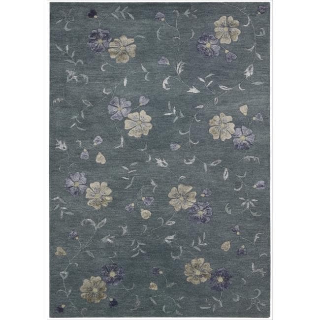 Nourison, Hand Tufted, Transitional 5x8   6x9 Area Rugs