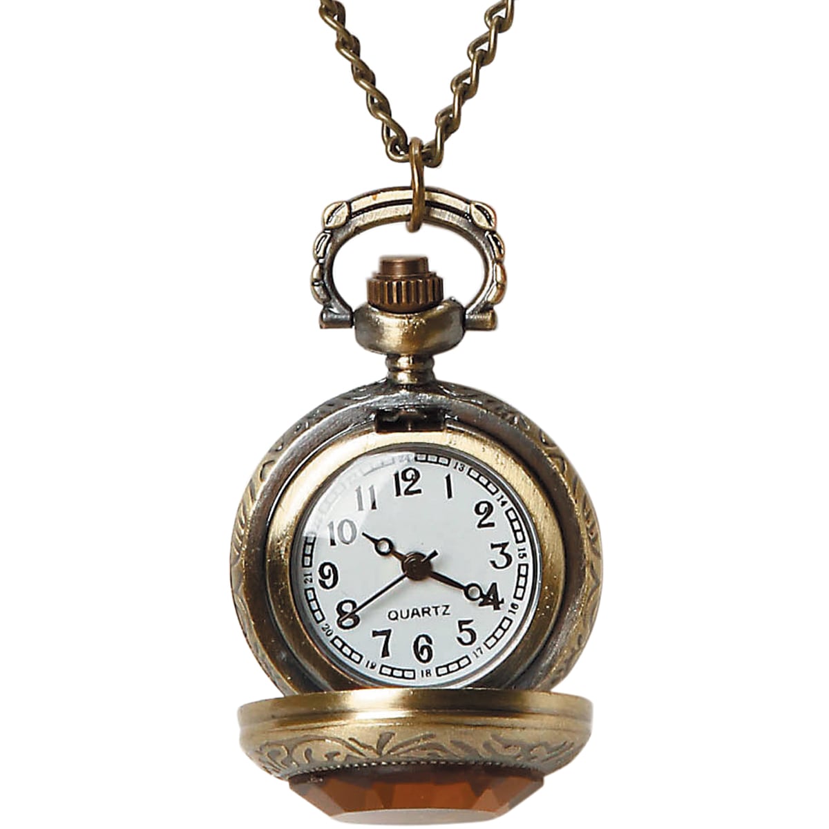 Pocket Watch 1/Pkg Bronze Small Bevel Glass Darice Craft Lover's Gifts