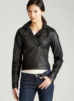 Jj Winter Side Zip Faux Leather Jacket Overstock 7292729