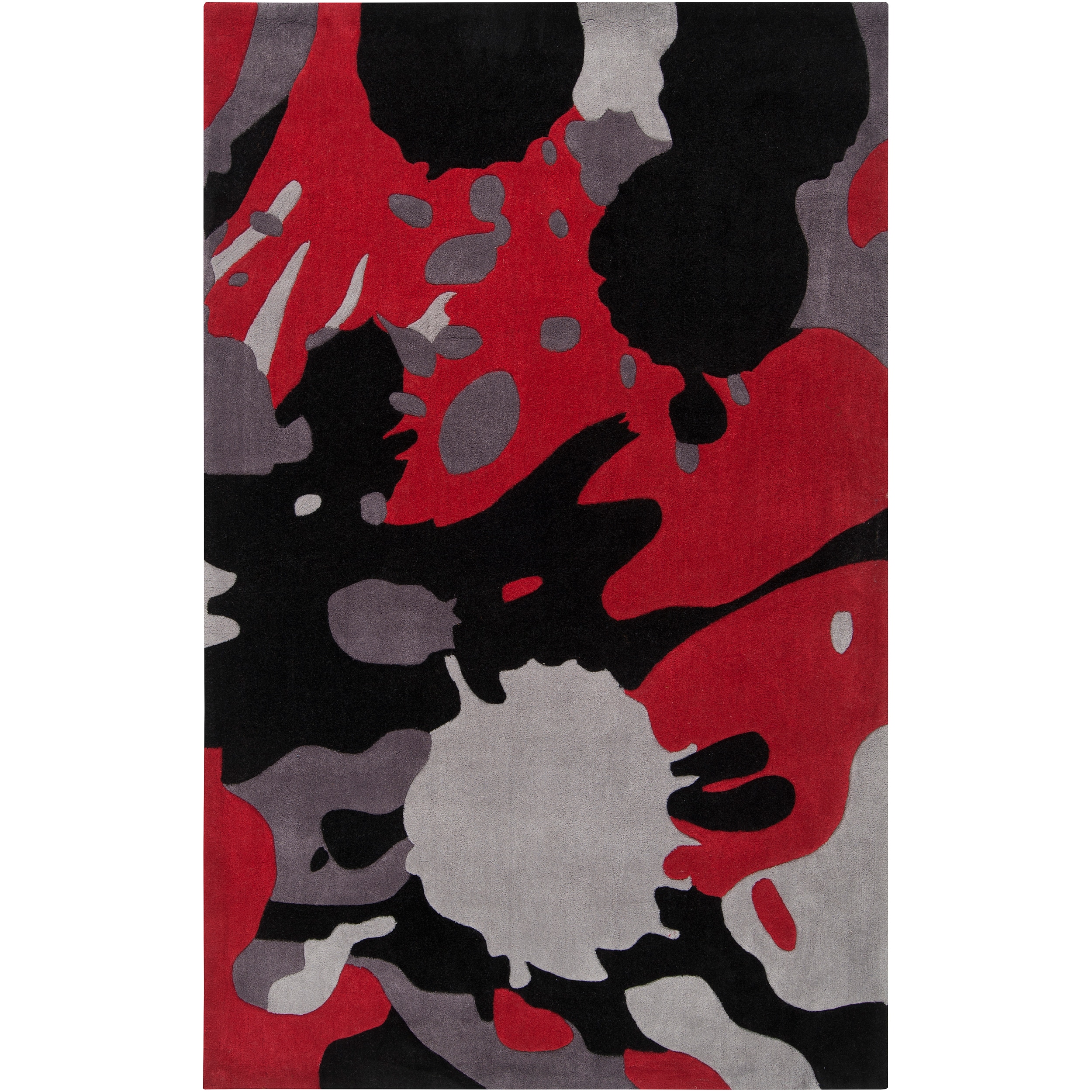 Hand tufted Birrie Abstract Splatter Plush Rug (2 x 3) Today $36.49