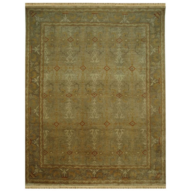 Hand knotted Oriental Sand Wool Rug (8 x 112) Was $1,099.99 Today