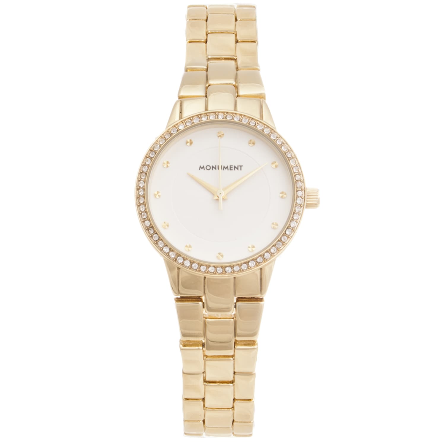 Monument Womens Goldtone Elegant Fashion Watch Today $28.49 5.0 (2