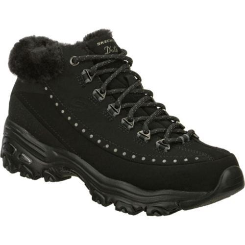 Womens Skechers DLites Eskimo Black