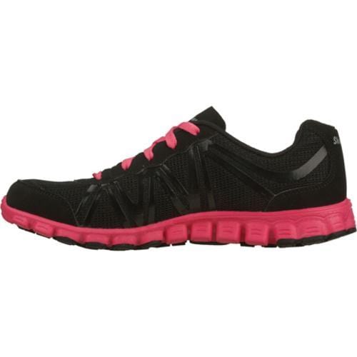 Womens Skechers EZ Flex Sweetheart Black/Pink