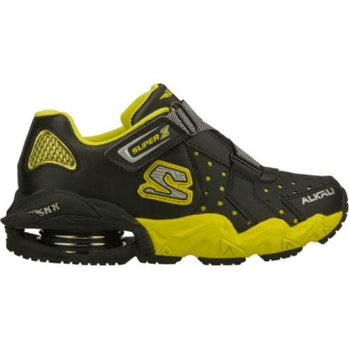 Boys Skechers Mega Flex Alkali Black/Green