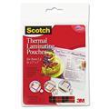 3M Index card size thermal laminating pouches, 5