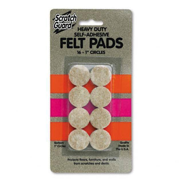Master Caster Scratch Guard Self-Stick Felt Pads