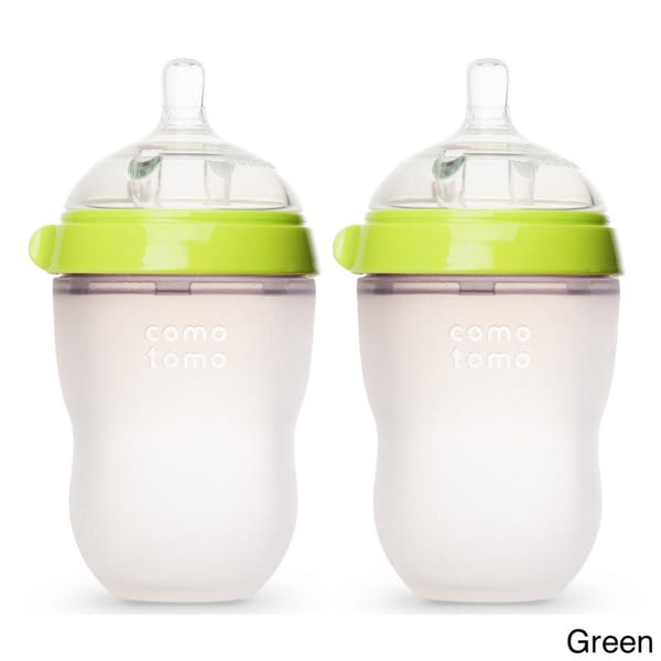 Comotomo Natural Feel 8 ounce Baby Bottles (Pack of 2) Comotomo Baby Bottles