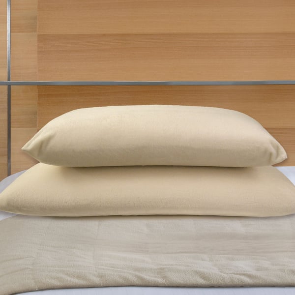 Shop Natura Memory Foam Ventilated Core Pillow White On Sale