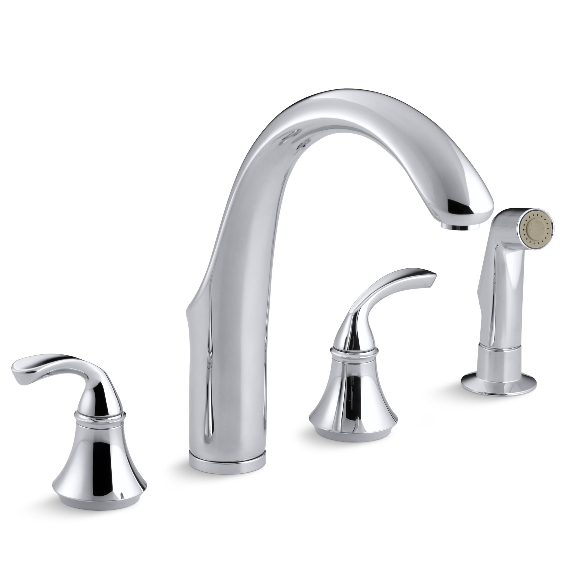 Kohler Forte Widespread Kitchen Faucet Overstock
