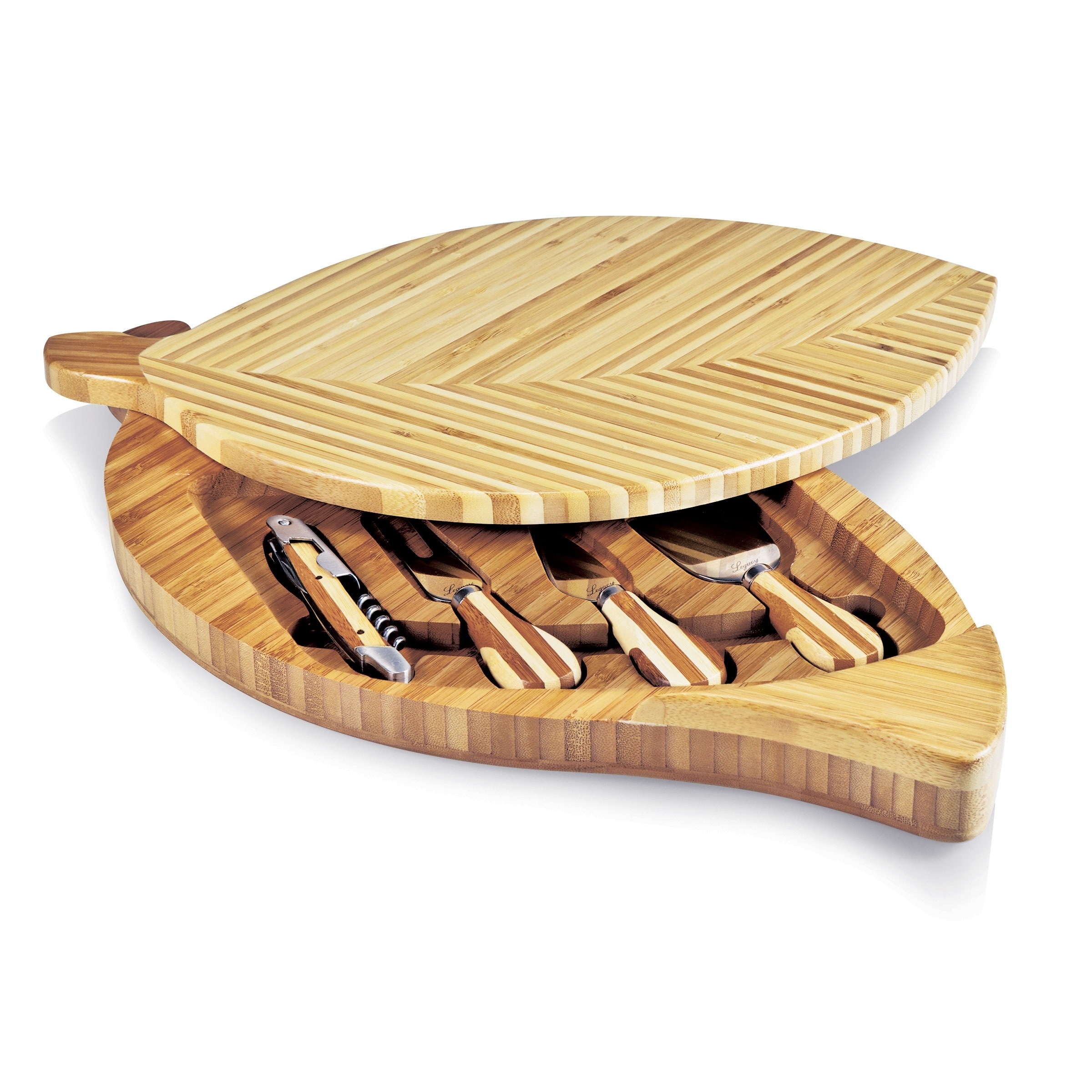 Leaf Bamboo Cutting Board