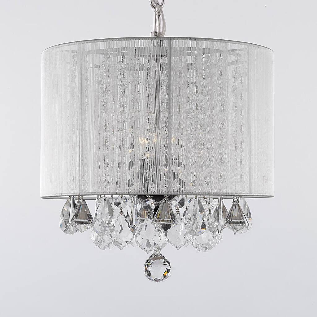 Gallery 3-light Crystal Chandelier with Shade