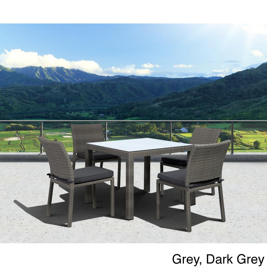 Atlantic Liberty 5 piece Grey Dining Set