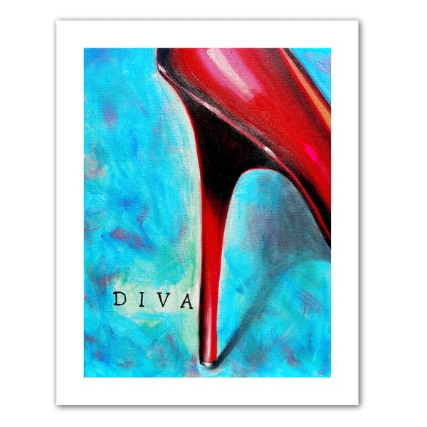 Susi Franco Diva Large Unwrapped Canvas