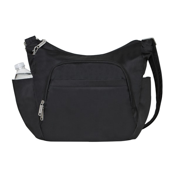 travelon crossbody bucket bag