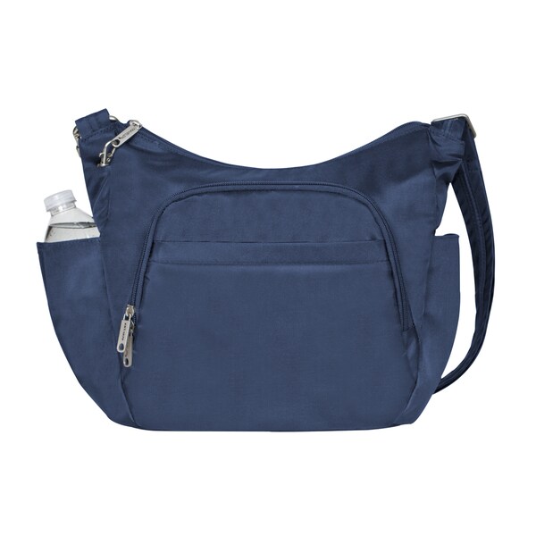 Travelon Anti-Theft Classic Cross-Body Bucket Bag - Free Shipping On Orders Over $45 - Overstock ...