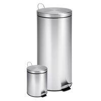Stainless Steel 13-Gallon Kitchen Trash Can with Step Lid in Copper Bronze  - On Sale - Bed Bath & Beyond - 36214982
