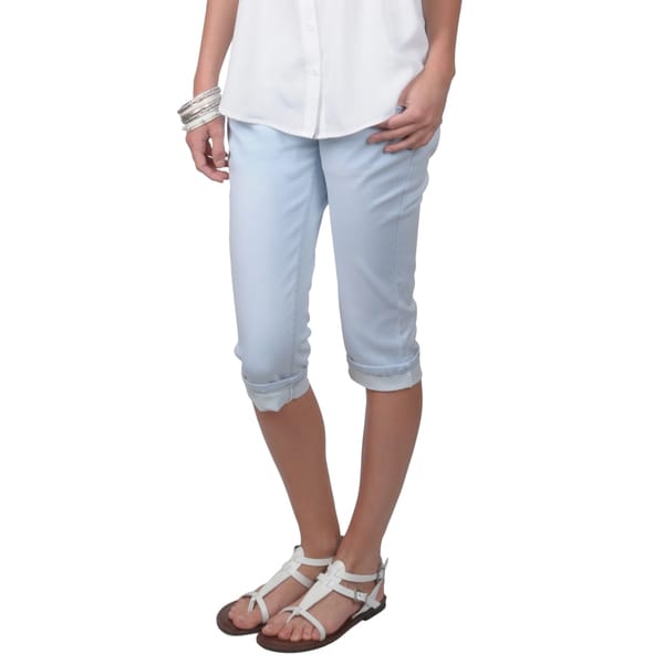 Hailey Jeans Co. Juniors Machine Washable Stretch Skinny Capris Hailey Jeans Co Jeans & Denim