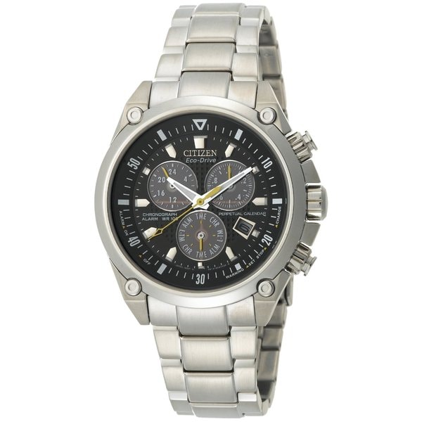 Citizen Men's Eco Drive Perpetual Calendar Chronograph Watch Citizen Men's Citizen Watches