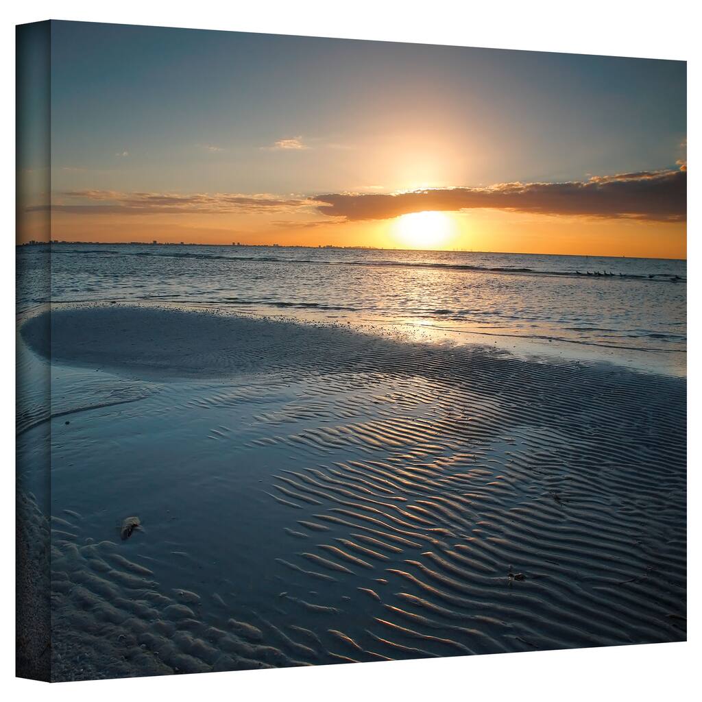 Steven Ainsworth 'Sanibel Sunrise II' Gallery-Wrapped Canvas - Multi