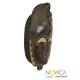 Handcrafted Sese Wood 'Male Baule Fertility Mask' African Mask (Ghana ...