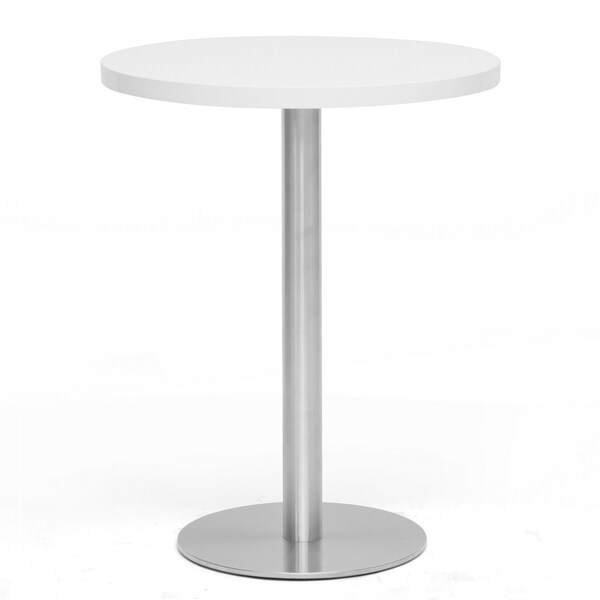 Baxton Studio Monaco White Modern Bistro Table Free Shipping Baxton Studio Monaco White Modern Bistro Table