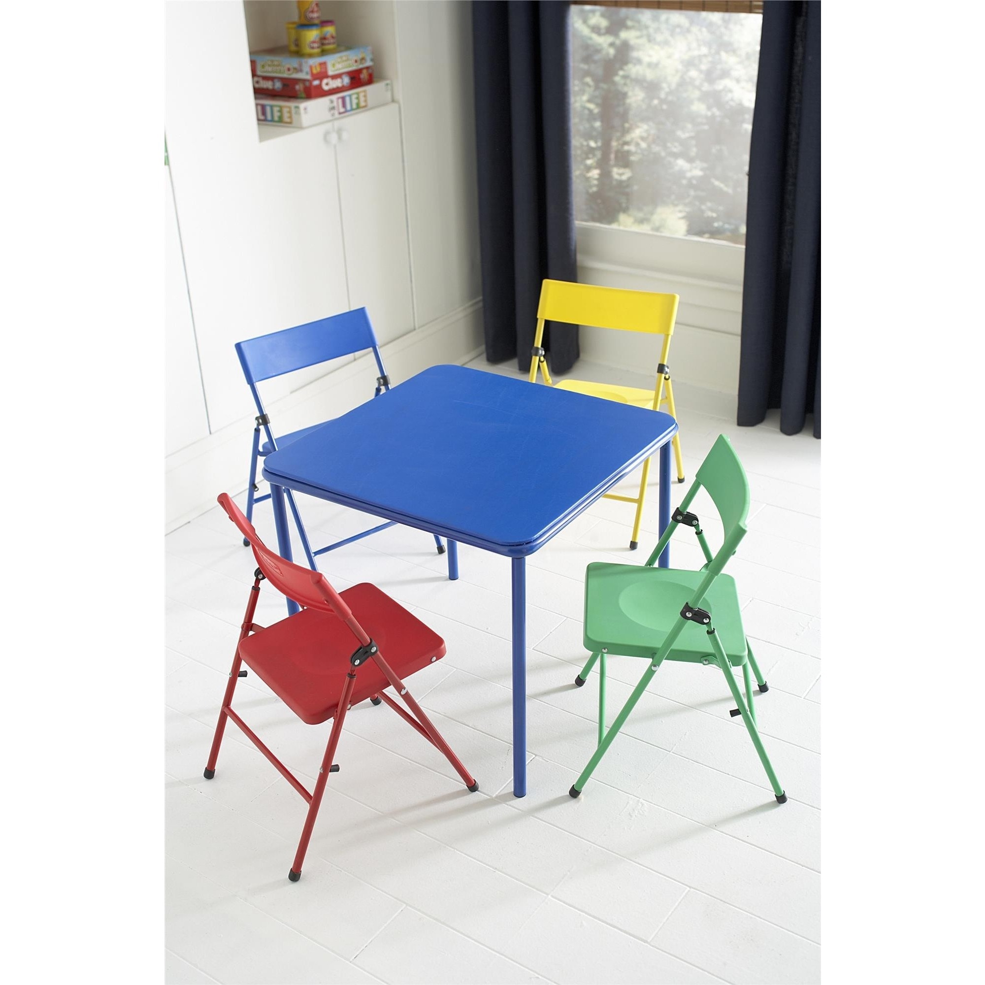 collapsible children's table and chairs