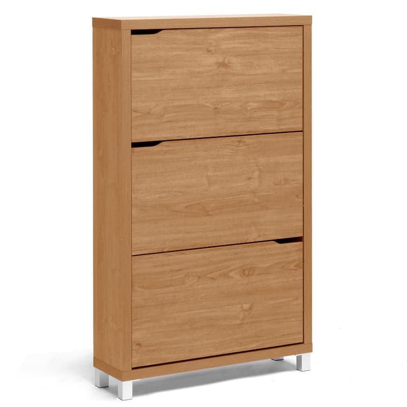 Baxton Studio Simms Modern White Shoe Cabinet