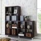 preview thumbnail 1 of 3, Porch & Den Hanalei Dark Brown Modern Cube Shelving Unit