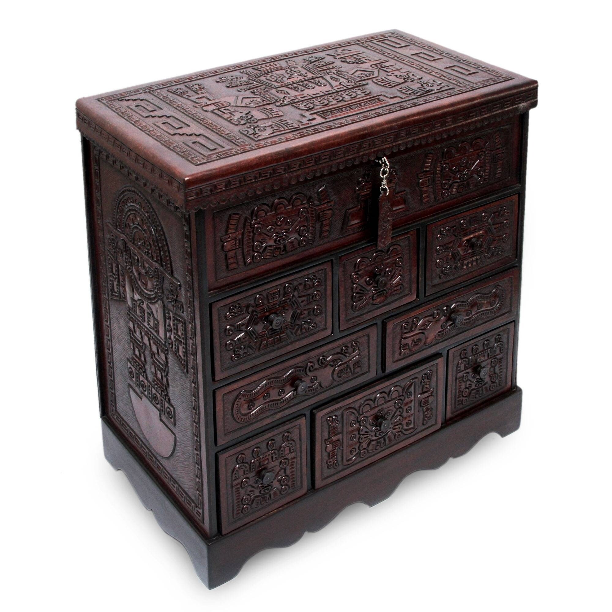 Shop Handmade Ancient Legacy Chest With Mirror Jewelry Box Peru