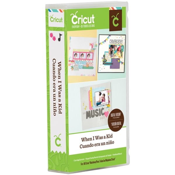 Shop Cricut 'When I Was a Kid' Shape Cartridge Free Shipping On