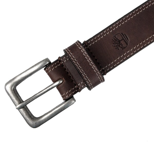 timberland genuine leather belt