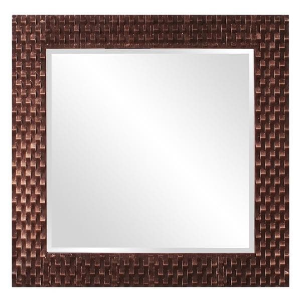 Distressed Copper Weaver Mirror  ™ Shopping   Big