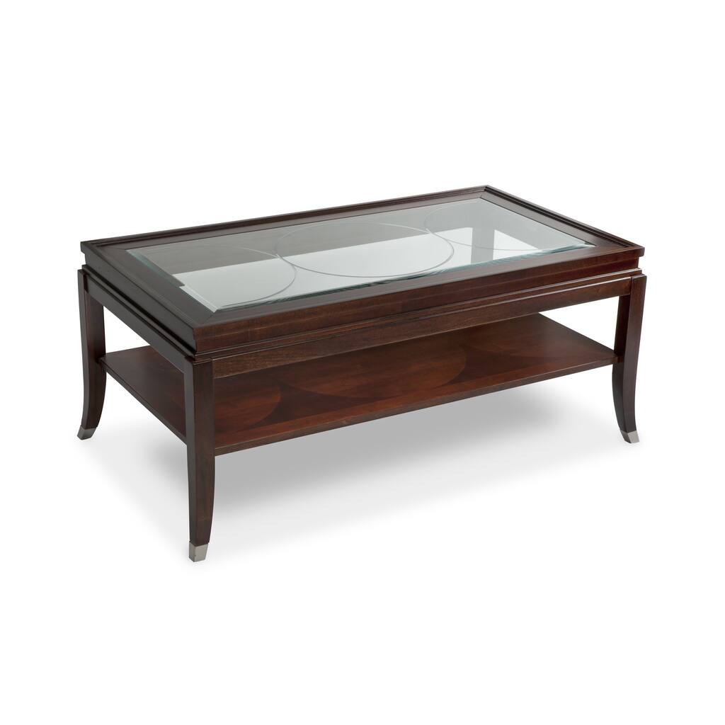Lakefield Collection Wood Rectangular Cocktail Table