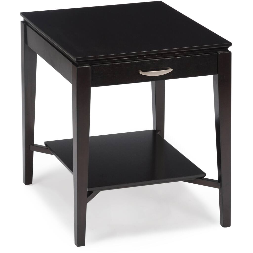 'Studio 1' Espresso Finish Rectangular End Table