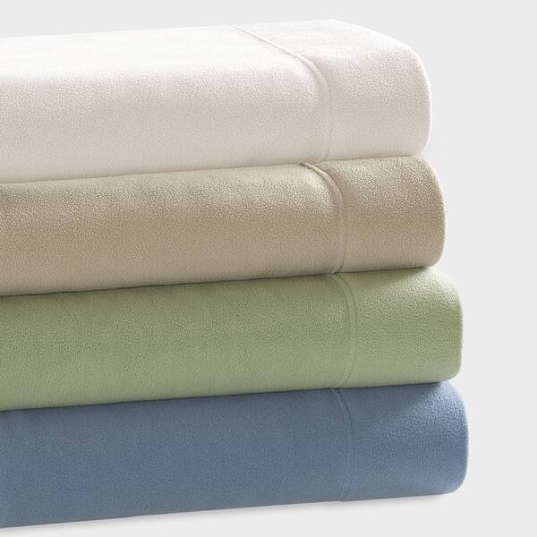 Premier Comfort Microfleece Knitted Solid Sheet Set Overstock 8016285