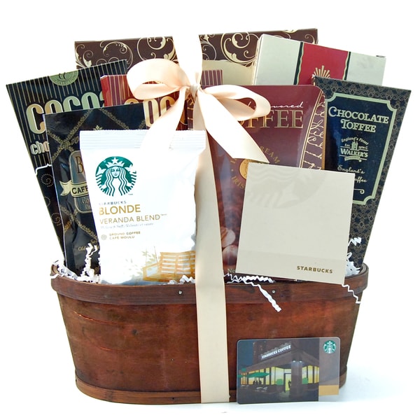 Shop Starbucks Coffee and Gift Card Gift Basket Free Shipping Today