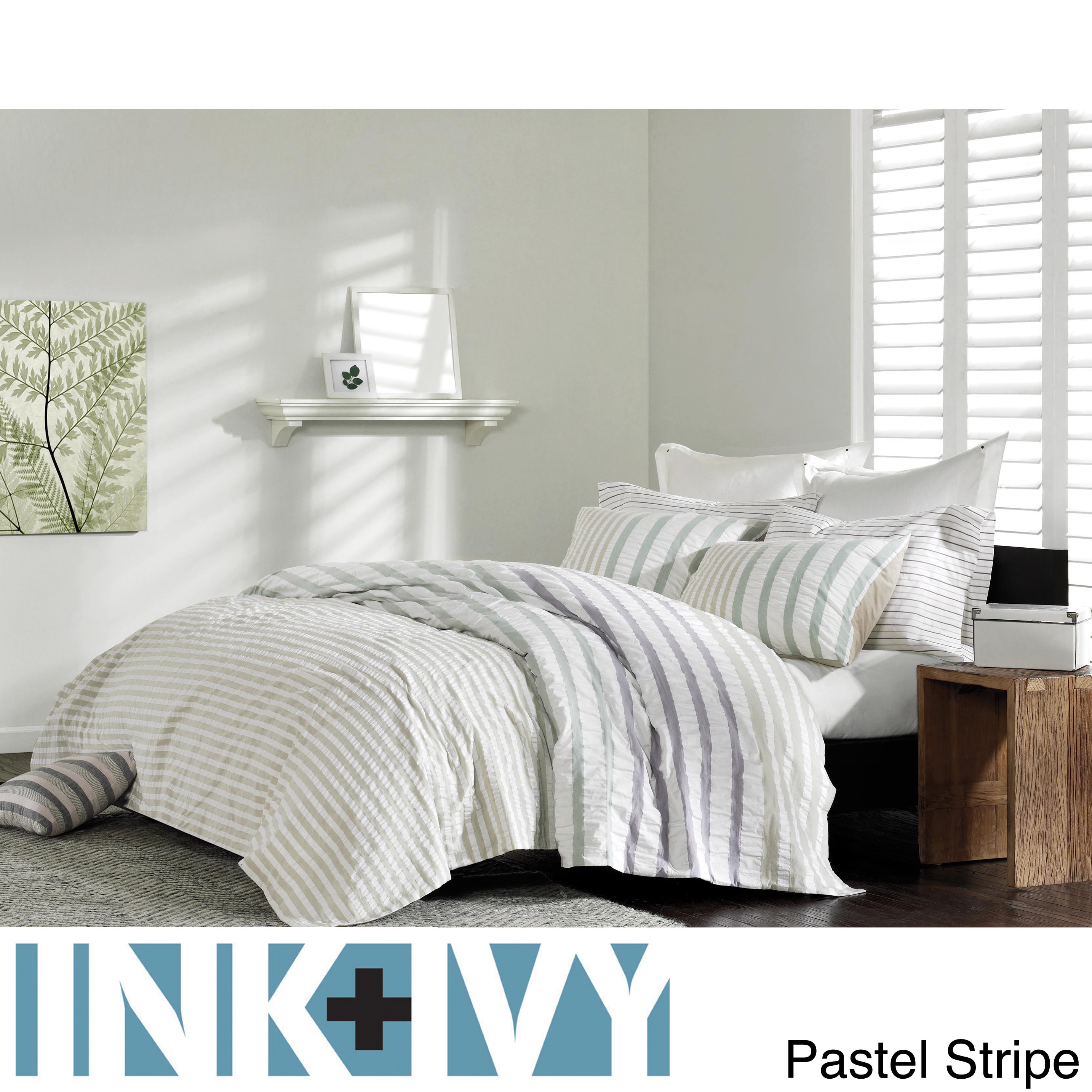 Ink And Ivy Sutton 3 piece Duvet Cover Set