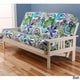 preview thumbnail 21 of 34, Porch & Den Kern Antique Wood Futon Frame with Innerspring Mattress