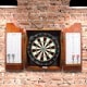 Trademark Games Beveled Wood Dart Cabinet Pro Style Board - Thumbnail 2